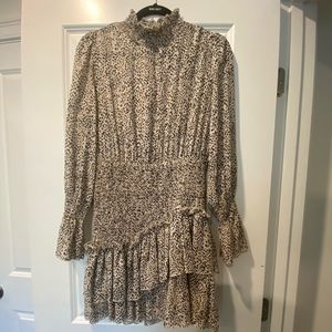 The vintage shop cheetah printed shift dress